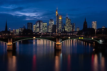 Cities, Rivers, Architecture, Building, Lights, Night City, Bridge HD wallpaper