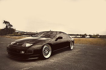 Auto, Sky, Nissan, Cars, Road HD wallpaper
