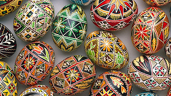 artworks easter eggs, holidays, painter, easter, eggs HD wallpaper