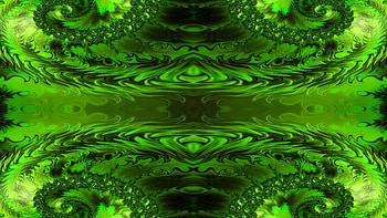 Trippy Psychedelic Fractal, trippy, psychedelic, aesthetic, green, Abstract, fractal, abstract green HD wallpaper