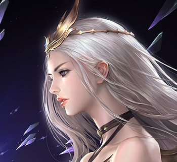 Fairy, bluezima, dong wook shin, fantasy, face, girl HD wallpaper