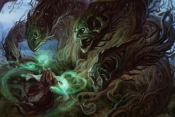 Trees, Fantasy, Monsters, Forest, Magician, Magus, Witch, Sorcerer HD wallpaper