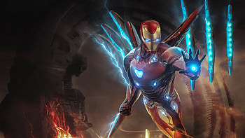Iron Man Endgame, avengers-endgame, iron-man, 2019-movies, movies, artwork, behance, superheroes HD wallpaper