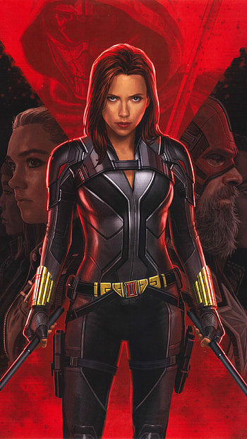 Black Widow (2022) movie HD phone wallpaper