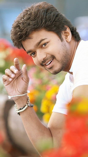 Vijay , Floral Background HD phone wallpaper