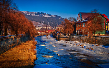 Vatra Dornei, Romania HD wallpaper