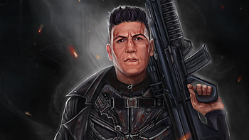The Punisher Art, the-punisher, punisher, tv-shows, artwork, artist, digital-art HD wallpaper