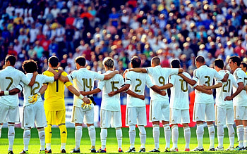 Sporting camaraderie, Team synergy, Squad bonding, Rivalry on field HD wallpaper