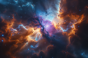 Univers 32, universe, cosmos, space, nebula HD wallpaper