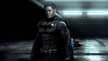 Jensen Ackles As Batman , batman, superheroes, artwork, digital-art, jensen-ackles, artstation HD wallpaper