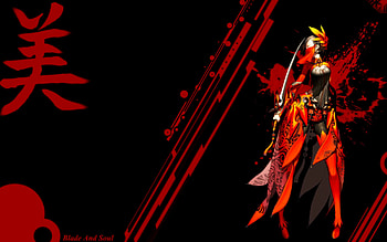 Blade and soul, lady, soul, blademaster, beauty, blade HD wallpaper