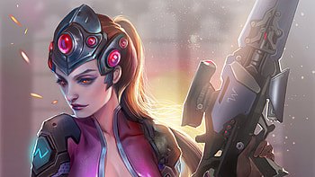 Widow Maker Overwatch Art, widowmaker, overwatch, games, artist, artwork, digital-art, deviantart HD wallpaper