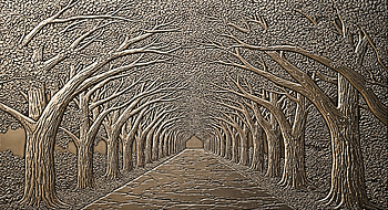 Majestic Tree Tunnel in Stunning Ultra, tree, path, archway, nature HD wallpaper