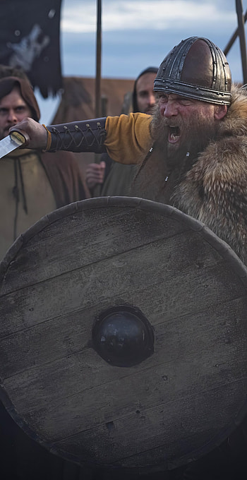 TV Show, viking, shield HD phone wallpaper