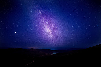 Nature, Sky, Stars, Night, Starry Sky, Milky Way HD wallpaper