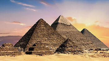 Pyramids of Giza, Mesmerizing , Egyptian world wonders, Historical backgrounds HD wallpaper