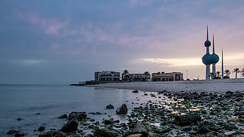 Kuwait Bay, Kuwait HD wallpaper