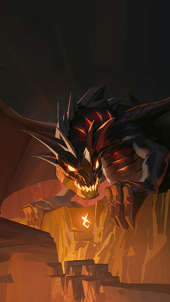 Valorant Elderflame, Dragons HD phone wallpaper