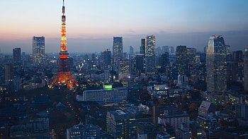 Tokyo skyline, , Stunning visuals, High-definition HD wallpaper