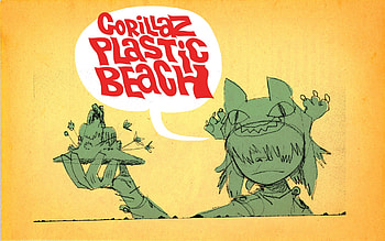Gorillaz poster, , Band members, Noodle artwork HD wallpaper