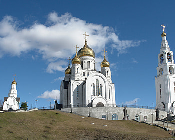 RUSSIAN CHURCH, monuments, architecture, church, russian HD wallpaper
