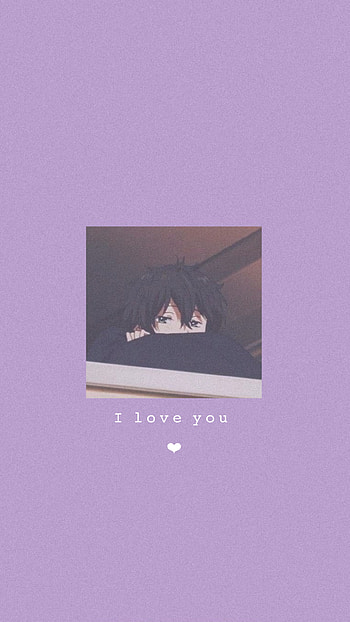 Purple aesthetic, Anime HD phone wallpaper
