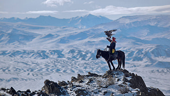 Altai Mountains, Mongolia HD wallpaper