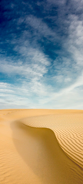 Desert and sky , Contrasting elements, Celestial beauty, Nature's balance HD phone wallpaper