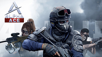 Alpha Ace, Warzone chaos, Explosive combats, Tactical decisions HD wallpaper