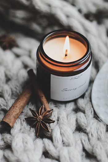 Candle, Cinnamon HD phone wallpaper