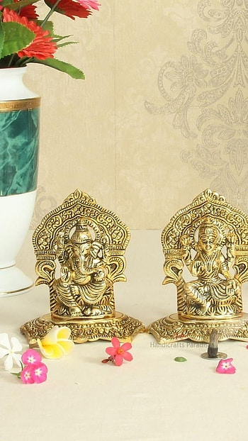 Lakshmi Ganesh, Wall Background HD phone wallpaper