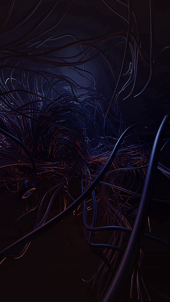 Dark, Confused, Intricate, Wire, Wires, Cables HD phone wallpaper