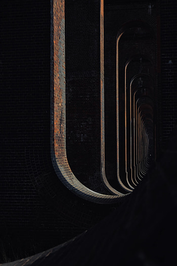 Building, Miscellanea, Miscellaneous, Bricks, Arch, Perspective, Prospect HD phone wallpaper