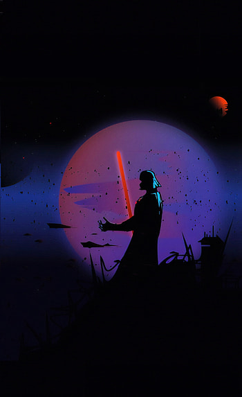 Star wars, Darth Vader, digital art HD phone wallpaper