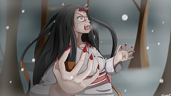 Demon Slayer Evil HD wallpaper