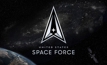 Space Force, TV Series, Official logo, Motto HD wallpaper
