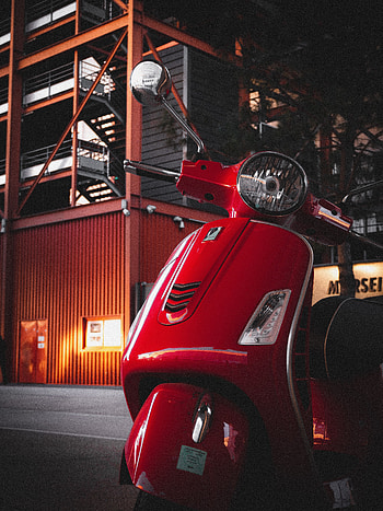Motorcycles, Steering Wheel, Scooter, Rudder, Headlight HD phone wallpaper