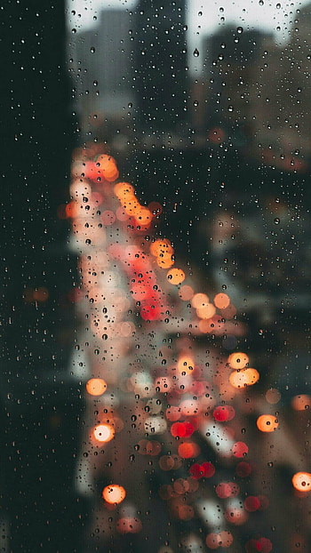 Refreshing raindrops, Nature's shower, Rainy , Rainy vibes HD phone wallpaper