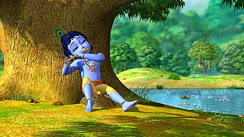 Little Krishna , Cartoon, HQ Little Krishna . 2019, Krishna HD wallpaper