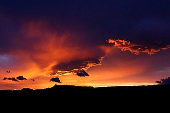 sunset, sky, nature, photpgraphy HD wallpaper