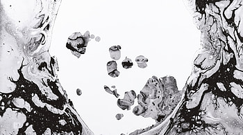 A Moon Shaped Pool by Radiohead ‧ 2016 - Studio album Cover Art, music, album cover, Radiohead, Abstract, Black & White HD wallpaper