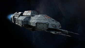 The Expanse, Mark Vorobjov's fan art, Rocinante spaceship, Captivating HD wallpaper