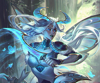 Faerie Court Katarina, Katarina (League Of Legends), video game, League Of Legends HD wallpaper