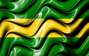 Cauca Flag, , Departments of Colombia, South America, Day of Cauca, Flag of Cauca, 3D art, Cauca, colombian departments, Cauca 3D flag, Colombia HD wallpaper
