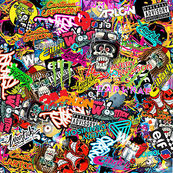 Stickers Bomb Woostick. Sticker bomb, Sticker bomb , Graffiti , Marvel Sticker Bomb HD phone wallpaper