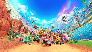 Mario Kart World — Grand Prix Ultra, Mario Kart world HD wallpaper