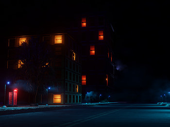 Quiet Night, dark, night HD wallpaper