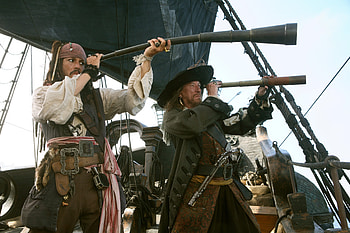Geoffrey Rush, Jack Sparrow, Hector Barbossa HD wallpaper