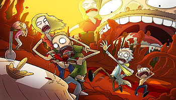 Rick and Morty (2022) movie HD wallpaper