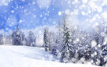 Anime Winter Scenery - Backgrounds of Your Choice HD wallpaper